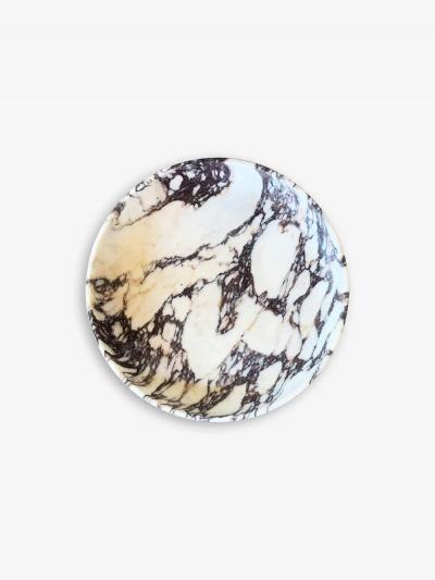 Michael Verheyden SERVE BOX ROUND IN MARBLE CALACATTA VIOLA