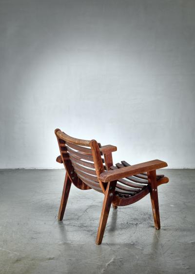 Michael van Beuren Michael van Beuren slat chair for Domus Mexico 1930s 40s