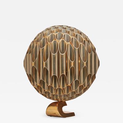 Michel Armand Rare Ruche Boule Lamp