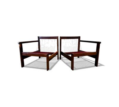 Michel Arnoult Brazilian Modern Ouro Preto Loveseat in Imbuia Michel Arnoult 1960s