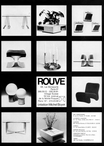 Michel Boyer Michel Boyer Model 10525 Verre LumiereChrome Steel Opaline Globe Table Lamp