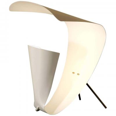 Michel Buffet Michel Buffet B 201 Black and White Table Lamp