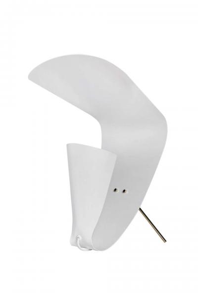 Michel Buffet Michel Buffet B 201 Black and White Table Lamp
