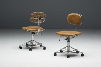 Michel Cadestin Georges Laurent Beaubourg Office Chair by Michel Cadestin Georges Laurent France 1970s