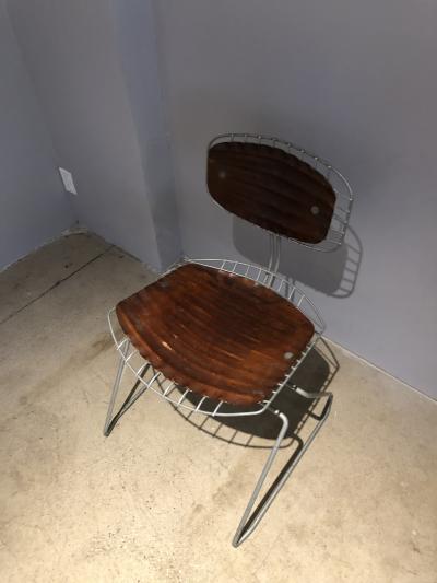 Michel Cadestin Georges Laurent Michel Cadestin Georges Laurent Dark Brown Beaubourg Chair 