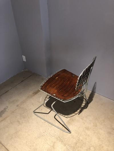 Michel Cadestin Georges Laurent Michel Cadestin Georges Laurent Dark Brown Beaubourg Chair 