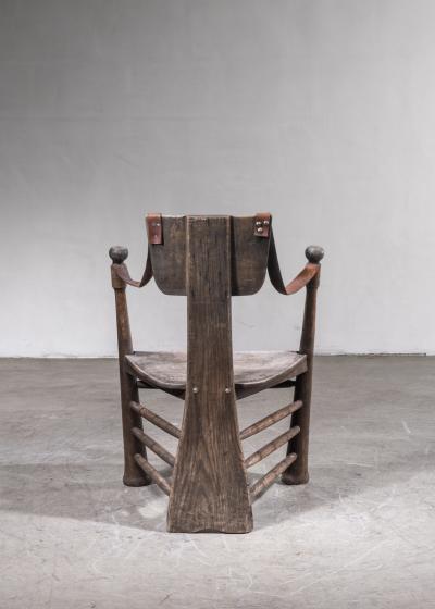 Michel De Klerk Michel de Klerk garden chair circa 1905