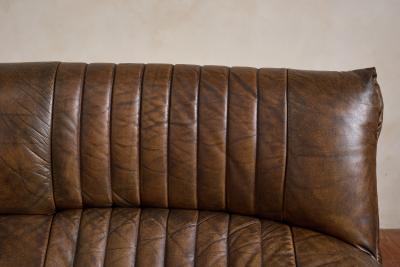 Michel Ducaroy Michel Ducaroy Leather Settee