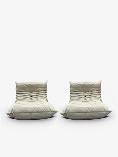 Michel Ducaroy PAIR OF TOGO FIRESIDE CHAIRS