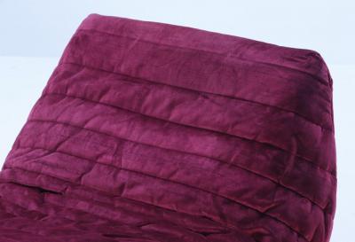 Michel Ducaroy Pair of French upholstered Togochairs in the manner of Michel Ducaroy C 1990 