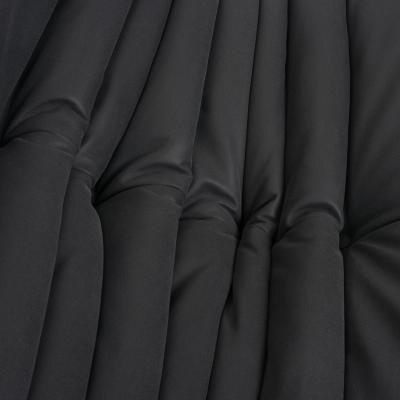 Michel Ducaroy Restored Ligne Roset Togo 5 Piece Sectional Set in Monolith Black Leather