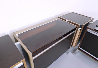 Michel Ducaroy Set Of Modular Sideboard By Michel Ducaroy Ligne Roset 1970s
