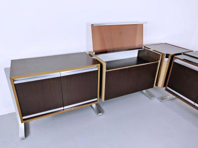 Michel Ducaroy Set Of Modular Sideboard By Michel Ducaroy Ligne Roset 1970s