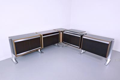 Michel Ducaroy Set Of Modular Sideboard By Michel Ducaroy Ligne Roset 1970s