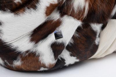 Michel Ducaroy Vintage Ligne Roset Togo Fireside Chair in Natural Cowhide Michel Ducaroy