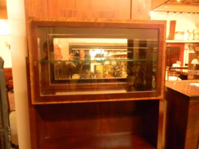 Michel Dufet Important French China Vitrine Cabinet by Michel Dufet