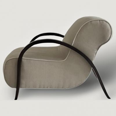 Michel Dufet Michel Dufet Lounge Chair circa 1930