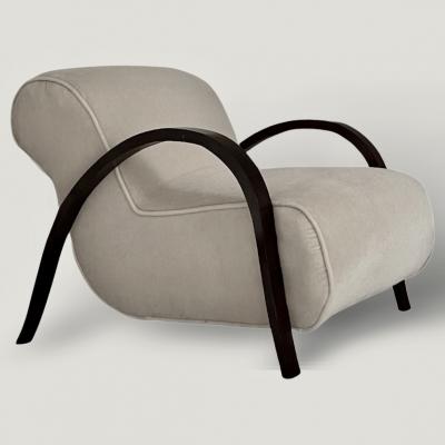 Michel Dufet Michel Dufet Lounge Chair circa 1930