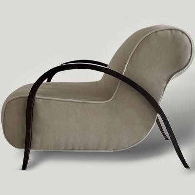 Michel Dufet Michel Dufet Lounge Chair circa 1930