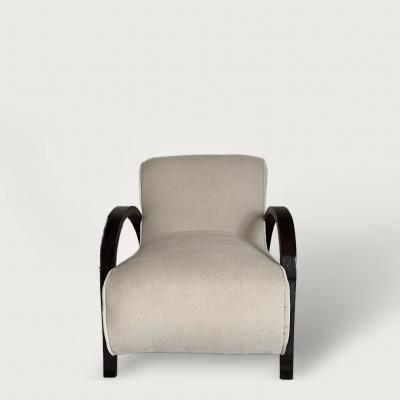 Michel Dufet Michel Dufet Lounge Chair circa 1930