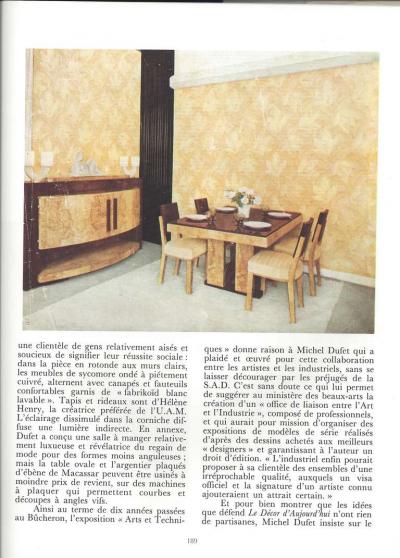 Michel Dufet Michel Dufet Modernist Cabinet