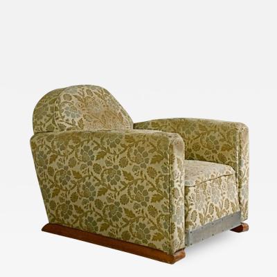Michel Dufet Michel Dufet Pair of Modernist Club Chairs