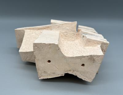 Michel Lucotte Model sculpture in clay and cement by Michel Lucotte France circa 1970