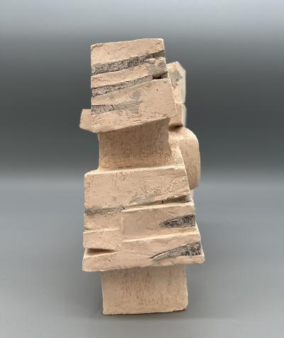 Michel Lucotte Model sculpture in clay and cement by Michel Lucotte France circa 1970