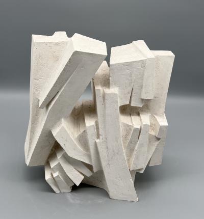 Michel Lucotte Plaster sculpture by Michel Lucotte France 1961