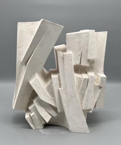 Michel Lucotte Plaster sculpture by Michel Lucotte France 1961