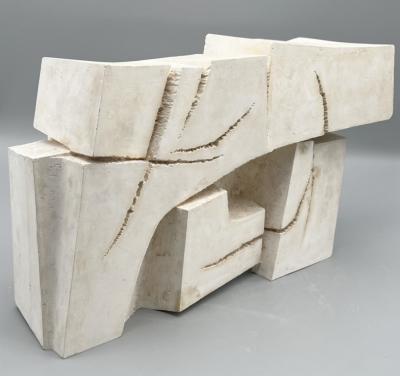 Michel Lucotte Plaster sculpture by Michel Lucotte France 1961