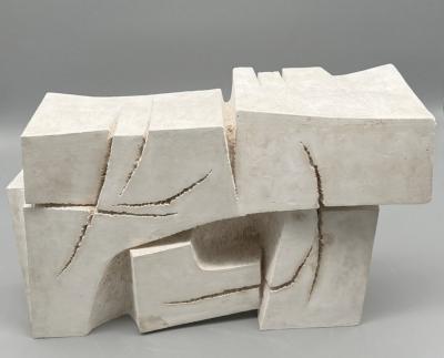 Michel Lucotte Plaster sculpture by Michel Lucotte France 1961