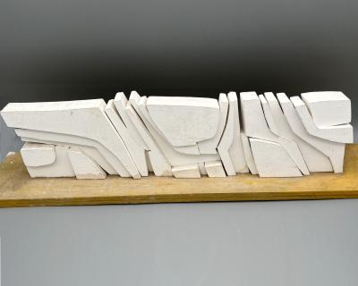 Michel Lucotte Scale model for a monumental work by Michel Lucotte France 1974