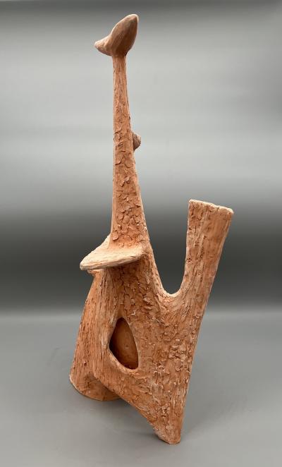 Michel Lucotte Terracotta sculpture unique piece by Michel Lucotte France 1959