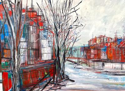 Michel Marie Poulain Paris La Seine 