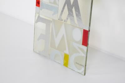 Michel Martens Michel Martens Postmodern Glass Sculpture 1970s