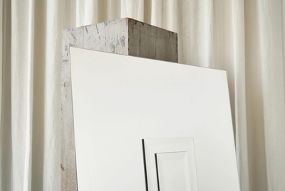 Michel Martens Michel Martens Rare Large Art Mirror 1970s
