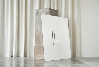 Michel Martens Michel Martens Rare Large Art Mirror 1970s