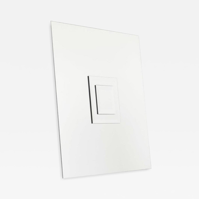 Michel Martens Michel Martens Rare Large Art Mirror 1970s
