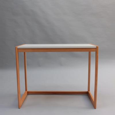 Michel Mortier French 1970s Desk by Michel Mortier