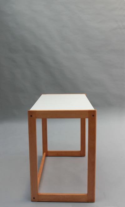 Michel Mortier French 1970s Desk by Michel Mortier