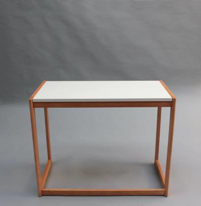 Michel Mortier French 1970s Desk by Michel Mortier