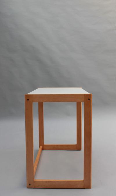 Michel Mortier French 1970s Desk by Michel Mortier