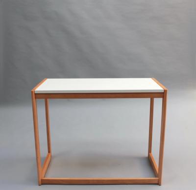 Michel Mortier French 1970s Desk by Michel Mortier