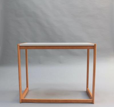 Michel Mortier French 1970s Desk by Michel Mortier