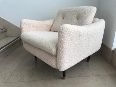Michel Mortier Michel Mortier Teckel armchair for Steiner France 1960s