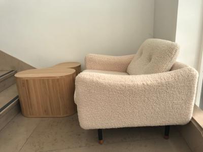 Michel Mortier Michel Mortier Teckel armchair for Steiner France 1960s