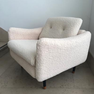 Michel Mortier Michel Mortier Teckel armchair for Steiner France 1960s