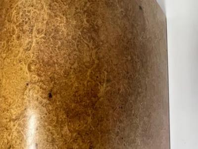 Michel Roux Spitz French Art Deco Burled Walnut Bench by Michel Roux Spitz circa 1925