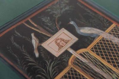 Michelangelo Maestri Italian Neoclassic Framed 18th Century Gouache Paintings